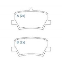 Imagem: PASTILHA FREIO TRASEIRA VOLVO XC40 18/... CERAMICA  