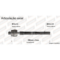 BRACO AXIAL NISSAN SENTRA MEDIDA 280MM 14X1,5 12  