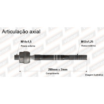 BRACO AXIAL NISSAN SENTRA MEDIDA 280MM 14X1,5 12  