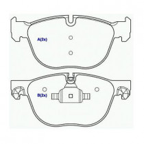 PASTILHA FREIO DIANTEIRA BMW X5 525 530 540 545   