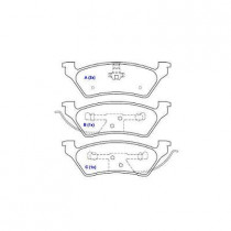 PASTILHA FREIO TRASEIRA CHRYSLER CARAVAN 01/06 C  