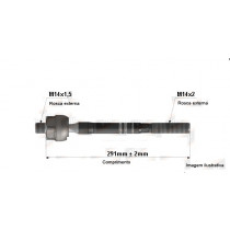 Imagem: BRACO AXIAL FIESTA 2002/2014 DIR MECANICA 291MM   