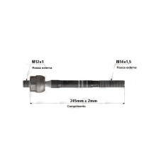 Imagem: BRACO AXIAL CLIO 1997 A 1999 MEC/DH MACHO 245MM   