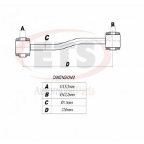 Imagem: BIELETA GRAND CHEROKEE 01.1999/06.2005 TRASEIRA   