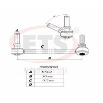 Imagem: BIELETA RANGE ROVER SPORT APOS 2005 LADO DIREITO  