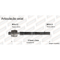 Imagem: BRACO AXIAL JIMBEI TOPIC M35 APOS  2007 MACHO 27  