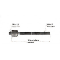 Imagem: BRACO AXIAL BMW X3 X5 X6 APOS 2000 MACHO 220MM M  
