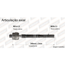 Imagem: BRACO AXIAL RAM 2500 4X2 2003/2010 MACHO 348MM M  