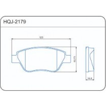 Imagem: PASTILHA DE FREIO DIANTEIRA FIAT STILO 1.8 8V 20  