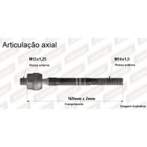 Imagem: BRACO AXIAL CIVIC 1991 ATE 2000 E CRX MACHO 169M  