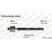 Imagem: BRACO AXIAL MX3 PROTEGE 91/98 323 94/95 MACHO 33  