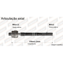 Imagem: BRACO AXIAL VOLVO S70 V70 C70 1996 ATE 2005 MACH  