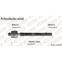 Imagem: BRACO AXIAL VOLVO S80 98/... S60 S80 V70 XC70 90  