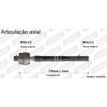 Imagem: BRACO AXIAL BESTA GS BONGO K2500 K2700 MACHO 278  