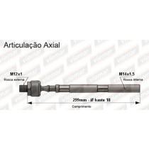 Imagem: BRACO AXIAL XM E BEACK /94 PEUGEOT 605 /94  MACH  