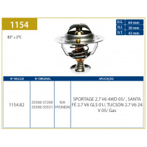 Imagem: VALVULA TERMOSTICA TUCSON 2.7 V6 05/...SANTA FE   