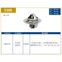 Imagem: VALVULA TERMOSTATICA SUBARU LEGACY FORESTER 97/02  