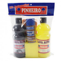 Imagem: KIT LIMPEZA PARA AUTOS SHAMPOO/LIMPA PNEU /SILIC  