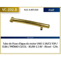 Imagem: CANO AGUA MOTOR UNO PREMIO 1.5 8V ALCOOL 85/89  