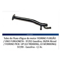 Imagem: CANO AGUA MOTOR UNO FIORINO 1.5 8V 97/04 COM AR  