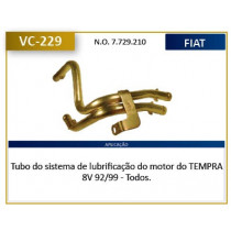 Imagem: CANO AGUA MOTOR TEMPRA 8 16V 1992 ATE 1999  