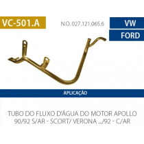 Imagem: CANO AGUA MOTOR ESCORT VERONA ATE 86 APOLLO 1.8   