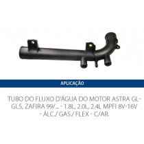 Imagem: CANO AGUA MOTOR ASTRA ZAFIRA 1.8 2.0 2.4 APOS 1999  