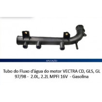 Imagem: CANO AGUA MOTOR VECTRA 2.0 2.2 8V 1997 ATE 1998  