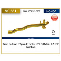 Imagem: CANO DAGUA HONDA CIVIC 1.7 16V APOS 2004  