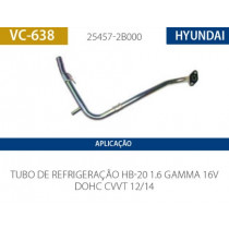 Imagem: CANO AGUA MOTOR HYUNDAI HB-20 1.6 16v DOHC CVVT   