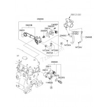 Imagem: FLANGE VALVULA TERMOSTATICA  KIA PICANTO 1.0  AT  