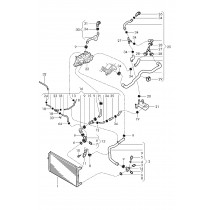 Imagem: FLANGE MANGUEIRA REFRIGERACAO ( Y ) JETTA PASSAT  