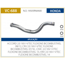 Imagem: CANO AGUA MOTOR HONDA ACCORD 2.008/12 CRV 07/16   