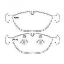 Imagem: PASTILHA FREIO DIANTEIRA AUDI A4 RS4 2.7 00/01  