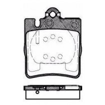 Imagem: PASTILHA FREIO TRASEIRA MERCEDES SERIE C W203 CE  