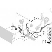 Imagem: MANGUEIRA VALVULA TERMOSTATICA AO MOTOR BMW X5 X  