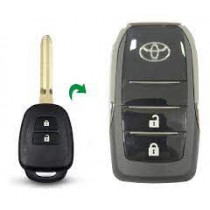 Imagem: CHAVE CANIVETE ADAPTACAO TOYOTA 2 BOTOES  