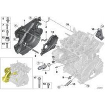 Imagem: FLANGE VALVULA TERMOSTATICA BMW X1 18I 20I (F48)  