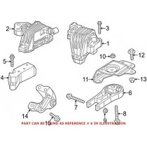 Imagem: COXIM CAMBIO JEEP CHEROKEE 3.2 V6 24V 2014/2015  