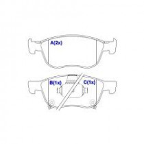 Imagem: PASTILHA FREIO DIANTEIRA HONDA HRV 1.5 1.8  2020  