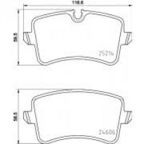 Imagem: PASTILHA FREIO TRASEIRA AUDI A8 4.2 2009> CERAMICA  
