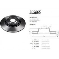 Imagem: DISCO DE FREIO DIANTEIRO MINI COOPER 1.6 E S 05/15  