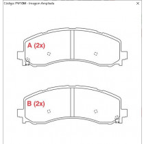 Imagem: PASTILHA FREIO TRASEIRA DODGE RAM 2500 3500 2020  