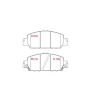 Imagem: PASTILHA FREIO DIANTEIRA HONDA ACCORD 13/...HRV   