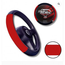 Imagem: CAPA VOLANTE NEOPRENE PRETO E VERMELHO  