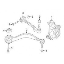 Imagem: BRACO INFERIOR RETO ESQUERDO BMW 320 330 420 430  