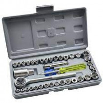 Imagem: CHAVES SOQUETE 40 PÇS C BITS FG8912  