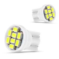 Imagem: LAMPADA PINGO LED W5W 12V 4 LEDS SEM LENTE  