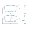 Imagem: PASTILHAS DE FREIO DIANTEIRA ETIOS 1.3 