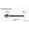 Imagem: BRACO AXIAL 525 528 530 Z8 ATE 2003 MACHO 172MM   